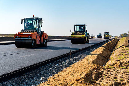 The Art of Laying Down Tarmac Construction